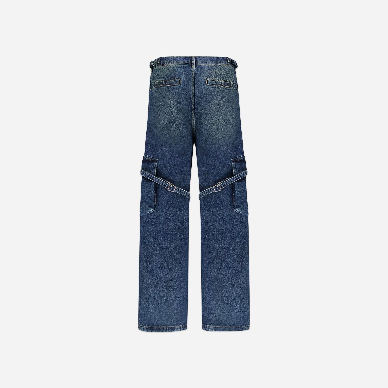 Phone Pocket Cargo Pants | Dark Indigo