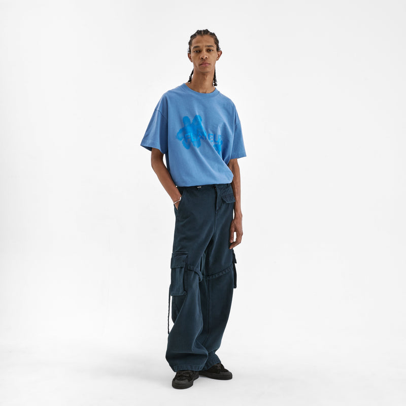 Phone Pocket Cargo Pants | Night Blue