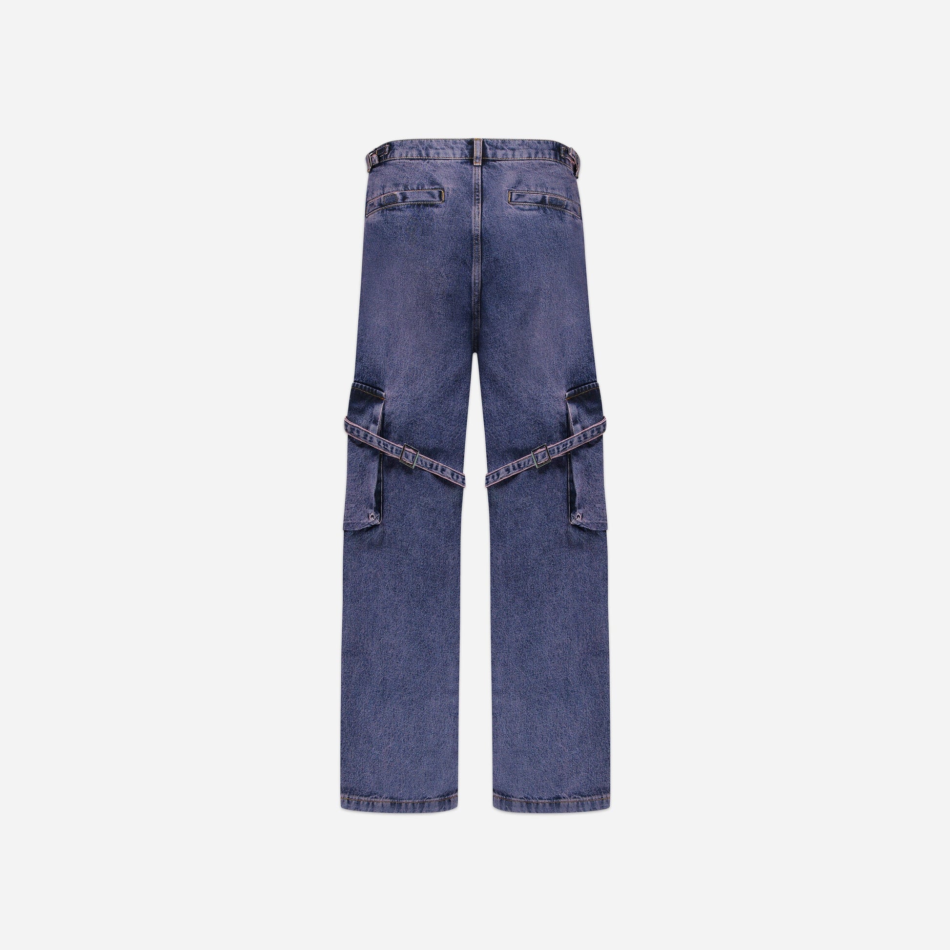 Phone Pocket Cargo Pants Violet Wash