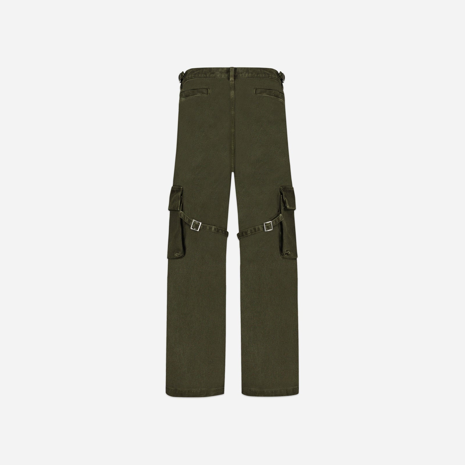 Phone Pocket Cargo Trousers | Army Green