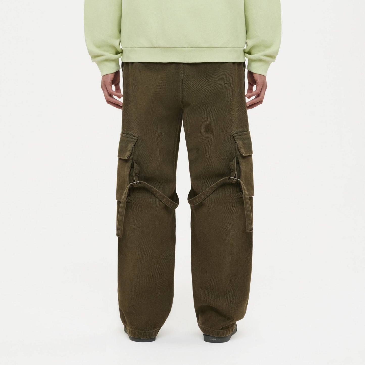 Phone Pocket Cargo Trousers Army Green