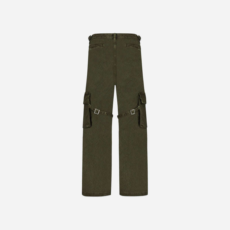 Phone Pocket Cargo Trousers | Green
