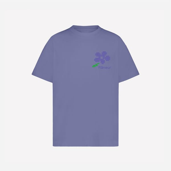 Pixel Flower T-Shirt | Purple