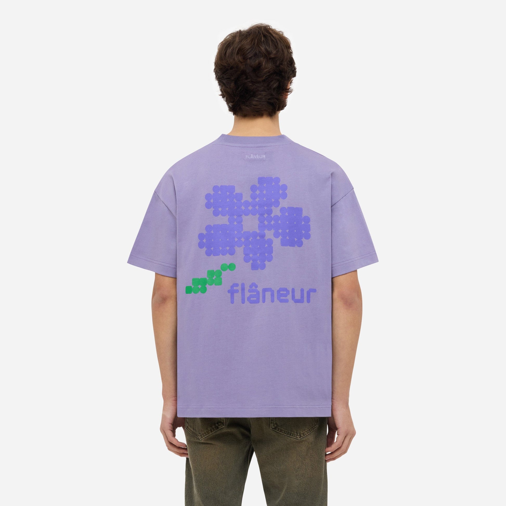 Pixel Flower T-Shirt | Purple