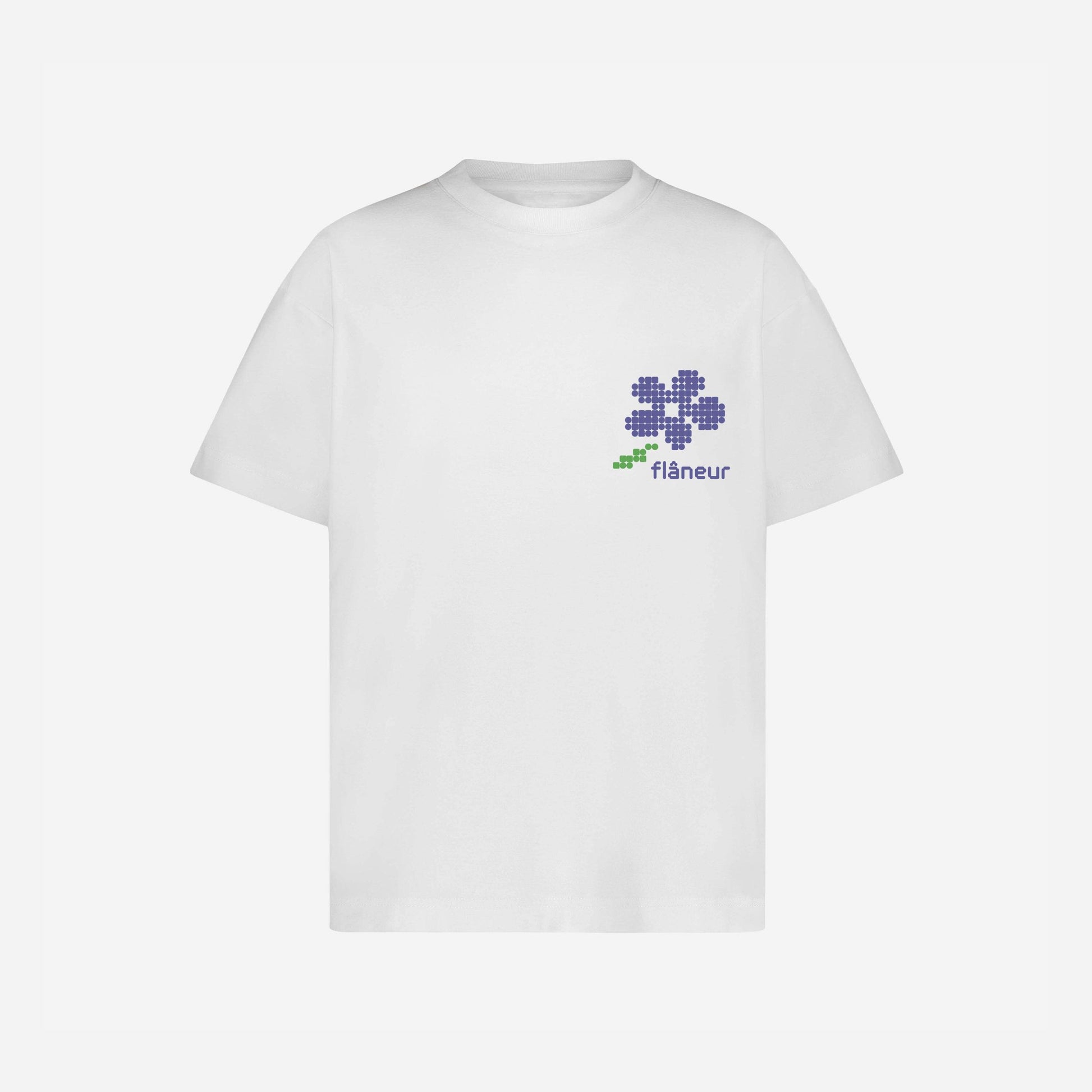 Pixel Flower T-Shirt | White