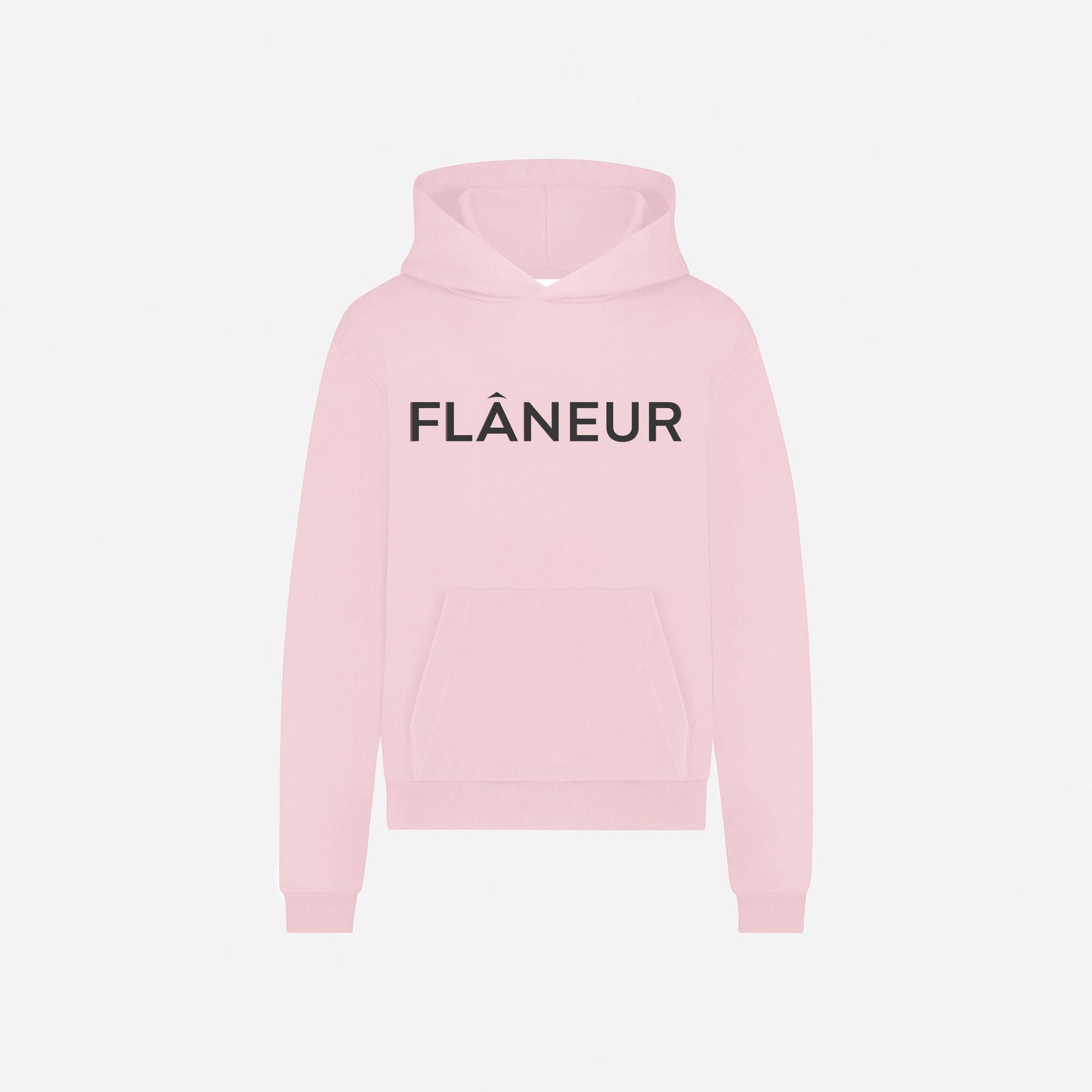 Printed Logo Hoodie Candy Pink