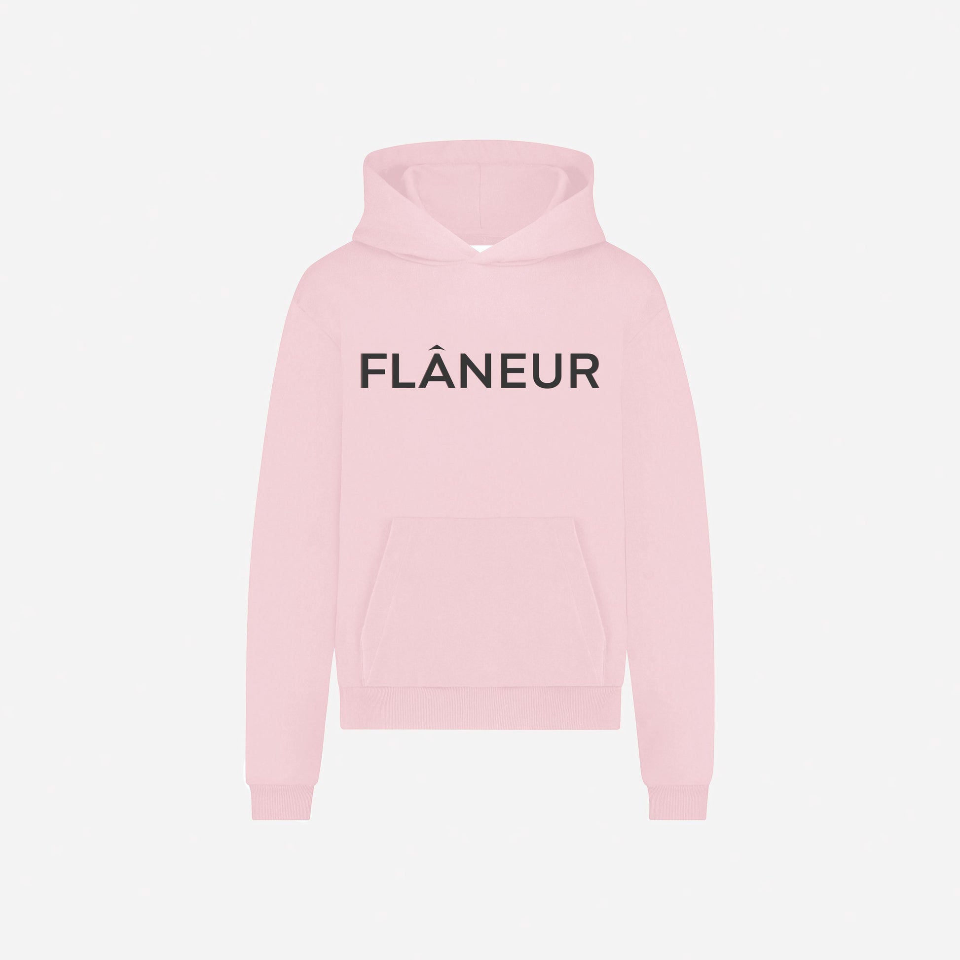 Printed Logo Hoodie Candy Pink