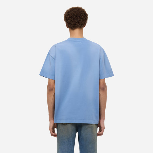 Printed Logo T-Shirt | Blue