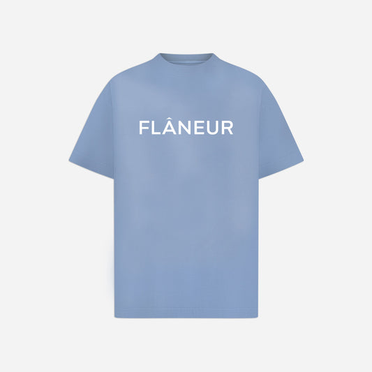 Printed Logo T-Shirt | Blue