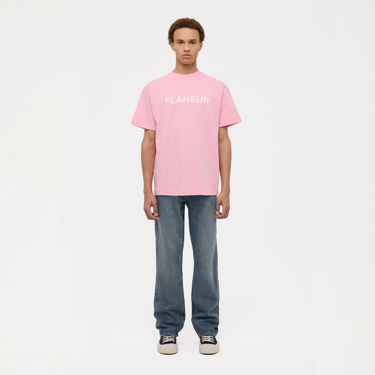 Printed Logo T-Shirt | Pink
