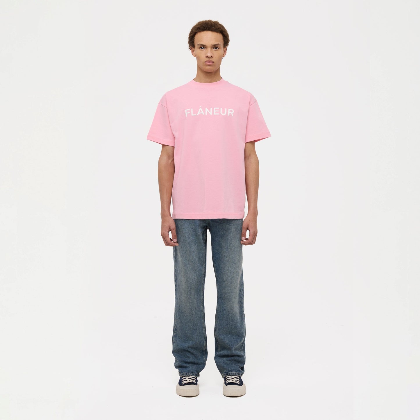Printed Logo T-Shirt | Pink