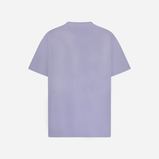 Printed Logo T-Shirt | Purple