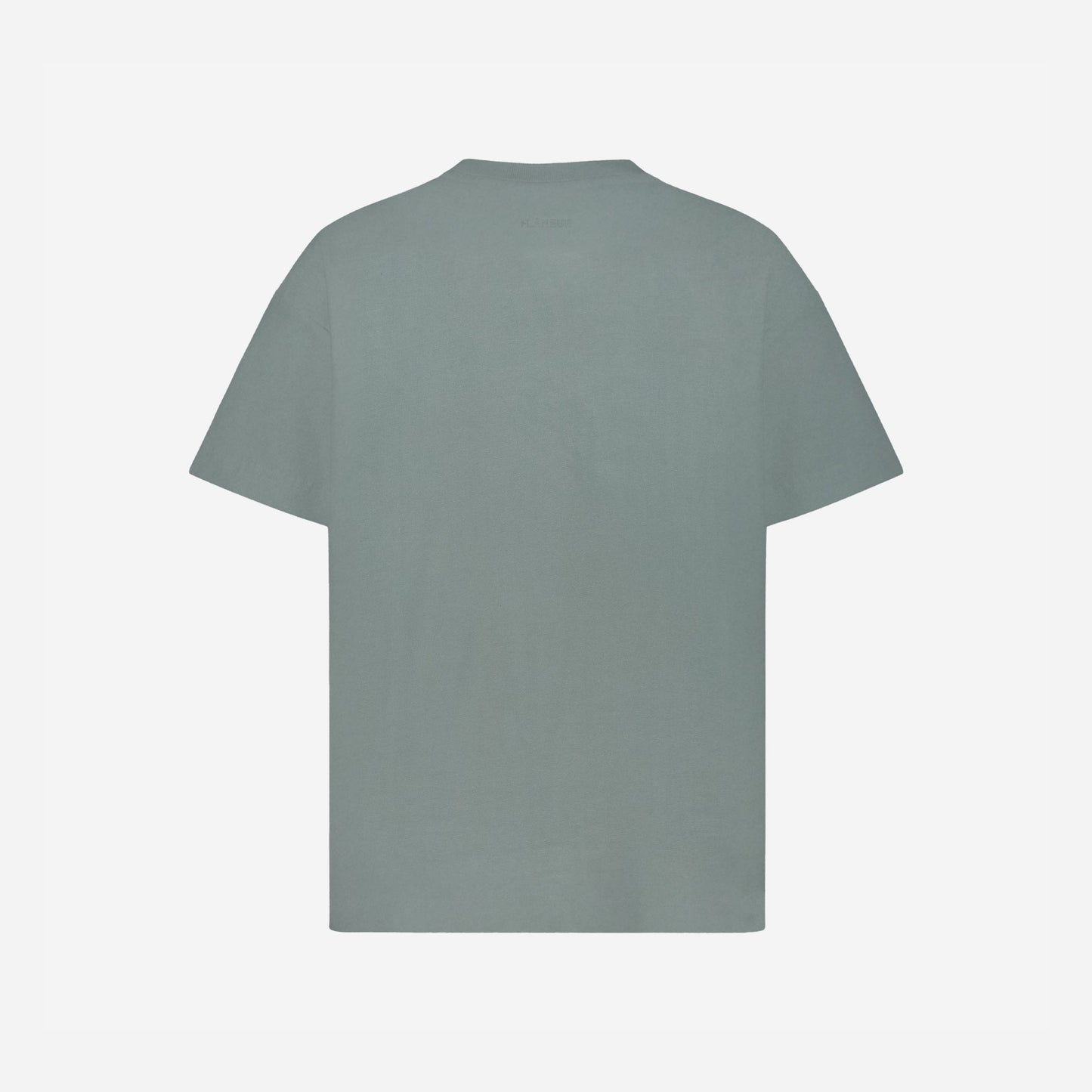 Printed Logo T-Shirt | Steel Green