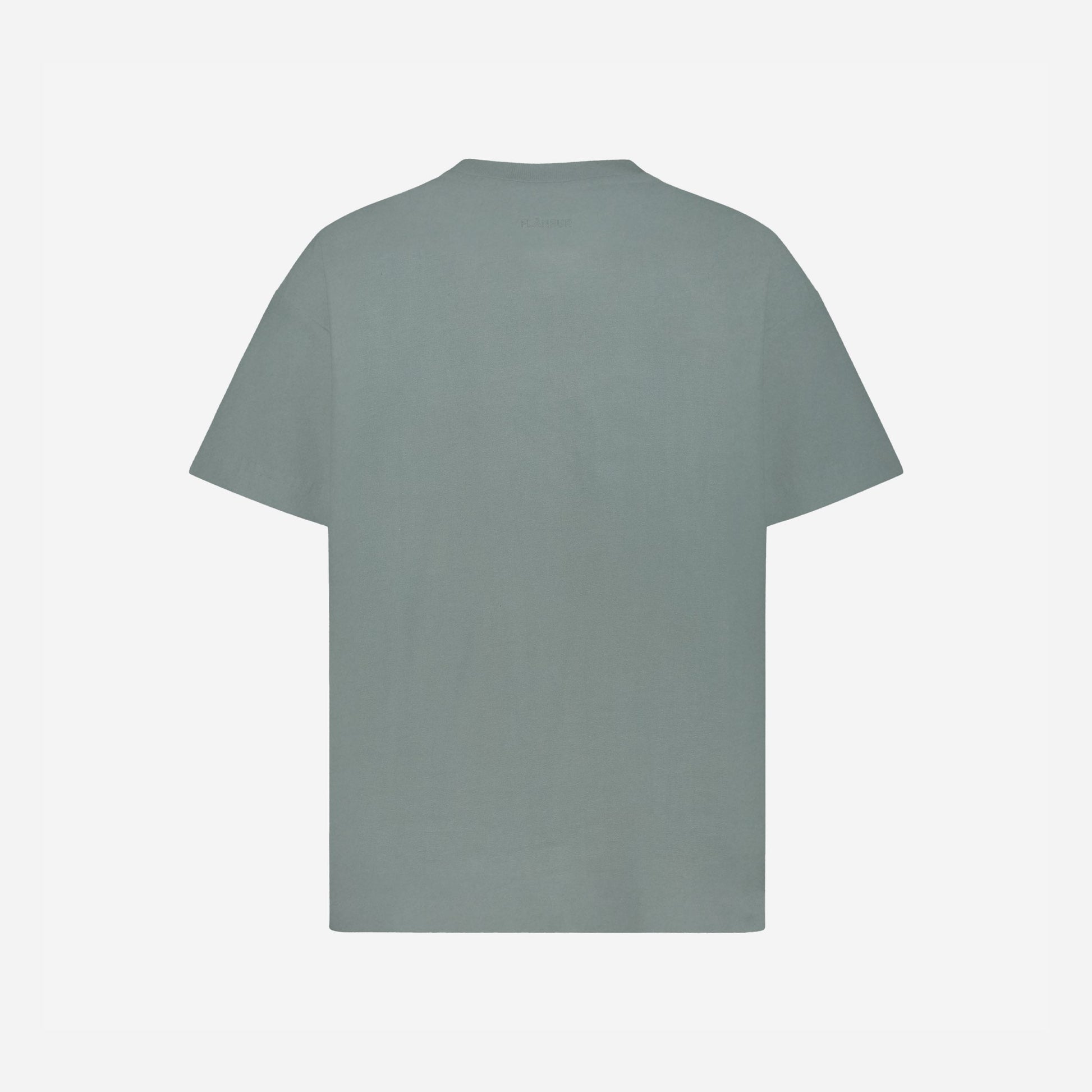 Printed Logo T-Shirt | Steel Green