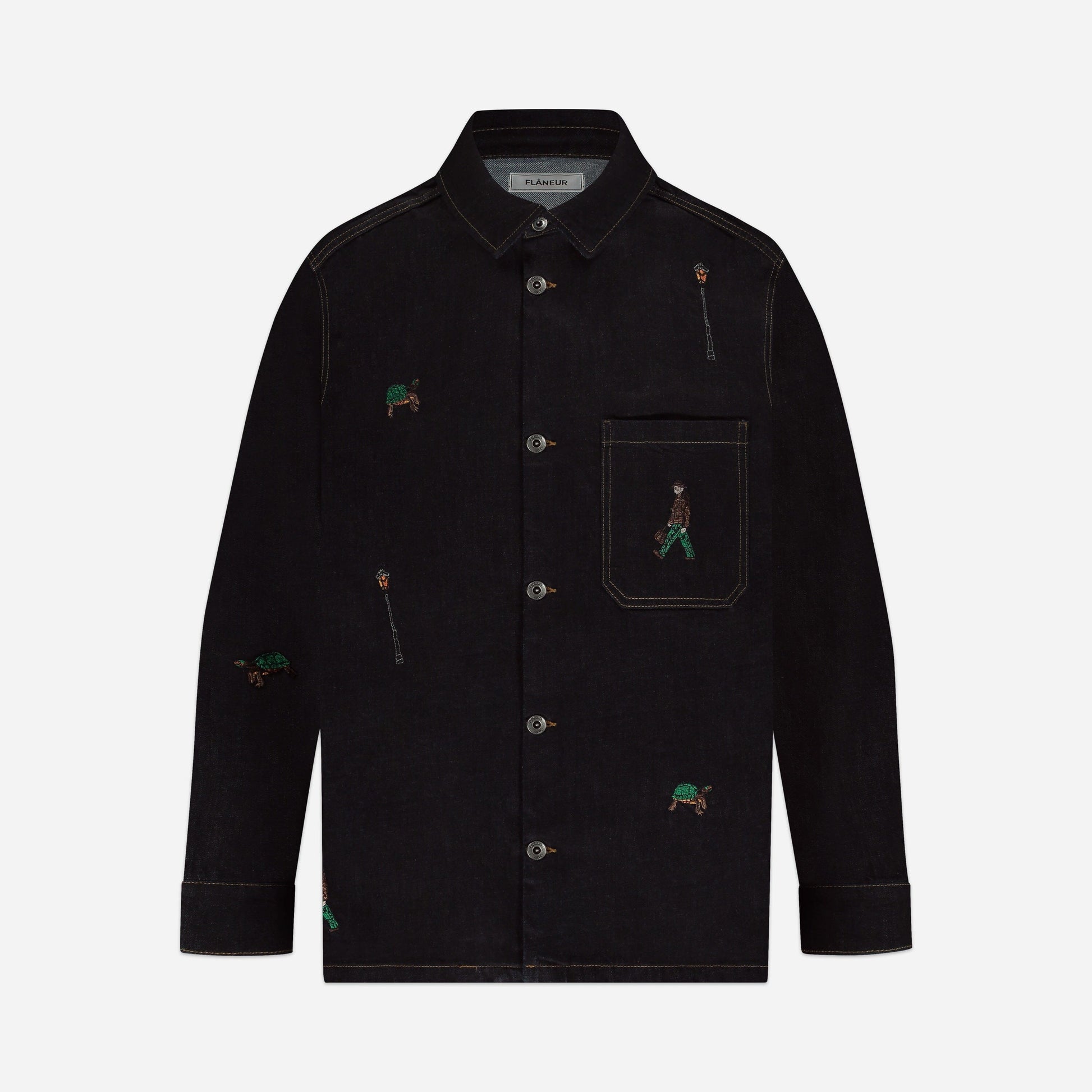 Relics Shirt | Raw Denim