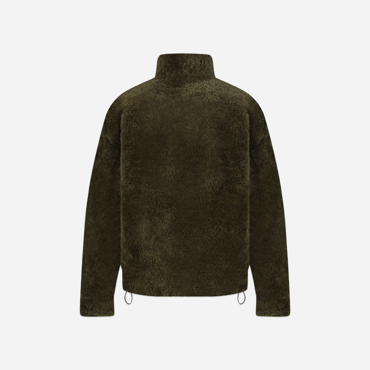 Reversible Shearling Jacket Green