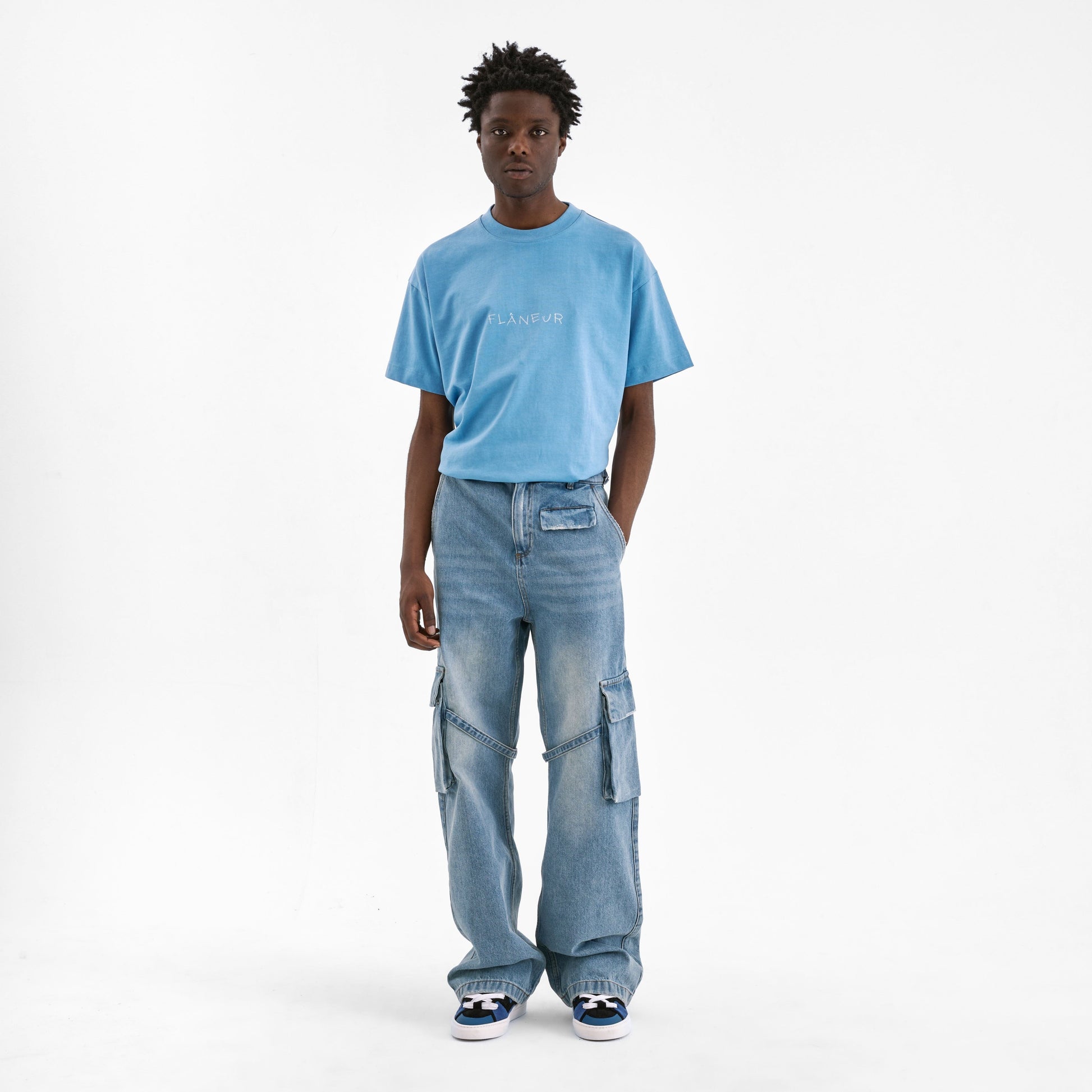 Scribble T-Shirt | Blue