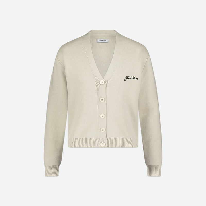Signature Cardigan | Creme