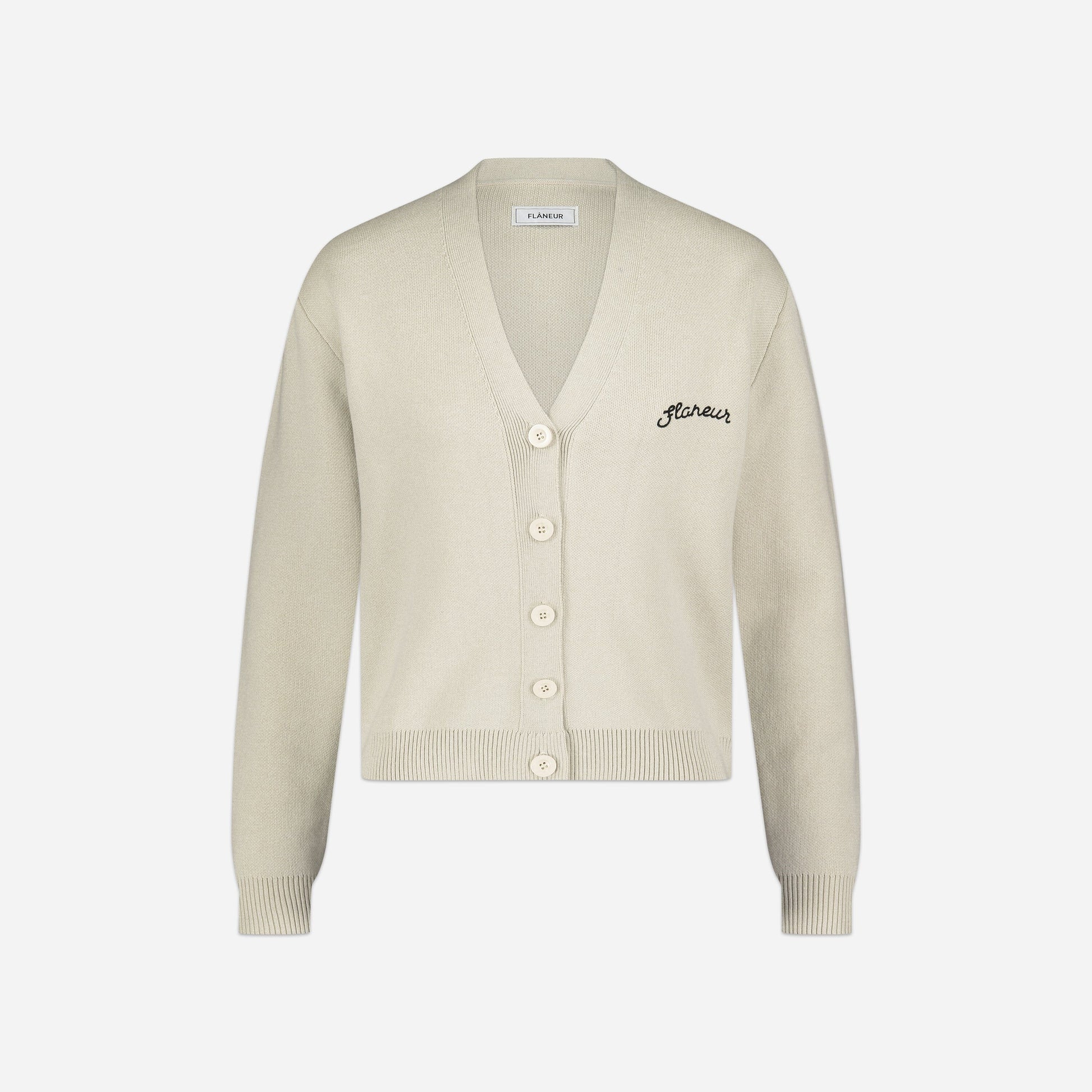 Signature Cardigan Creme