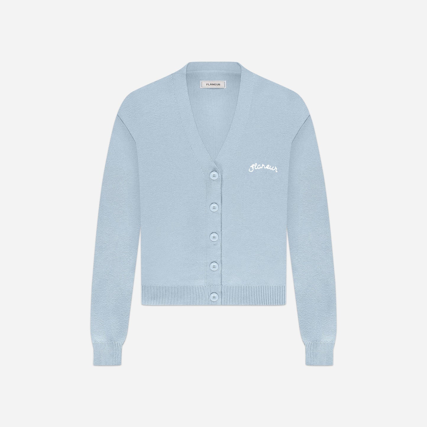 Signature Cardigan Light Blue