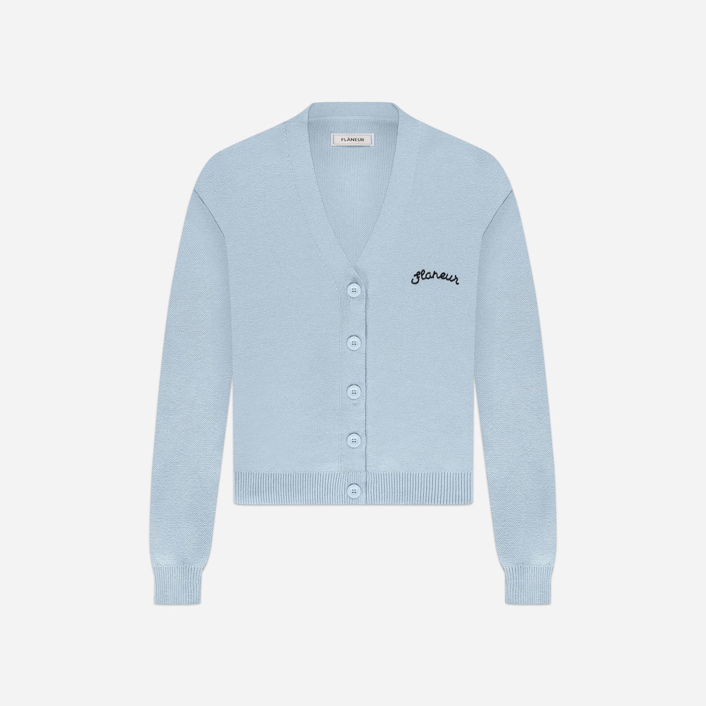 Signature Cardigan Light Blue