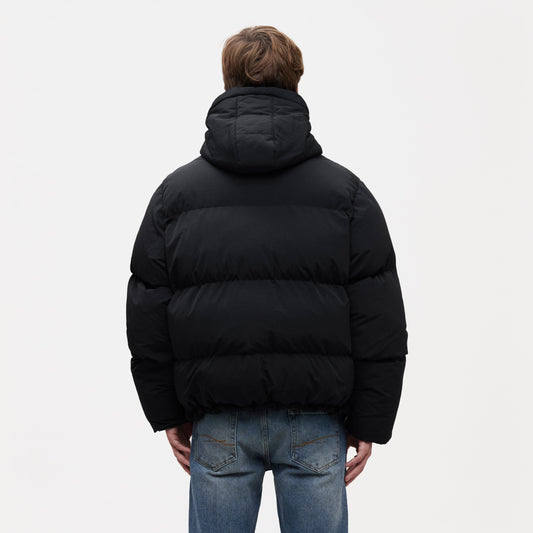 Signature Puffer Jacket Black