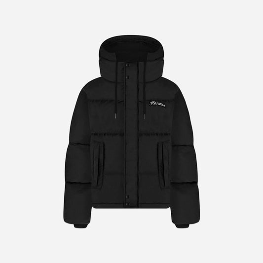 Signature Puffer Jacket Black