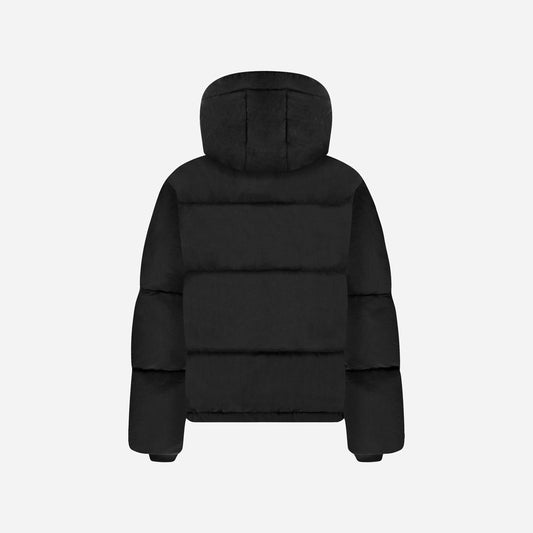 Signature Puffer Jacket Black