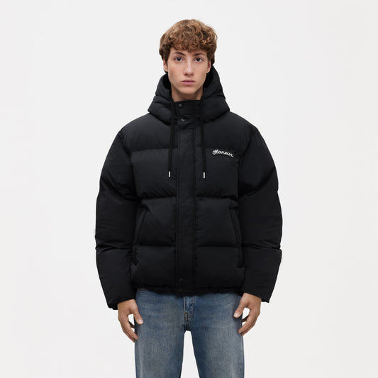 Signature Puffer Jacket Black