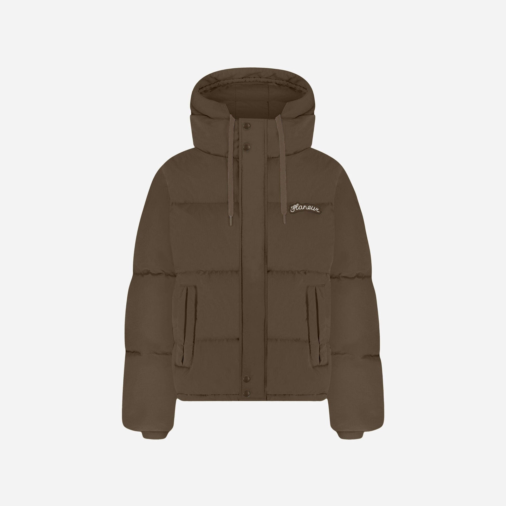 Signature Puffer Jacket | Brown