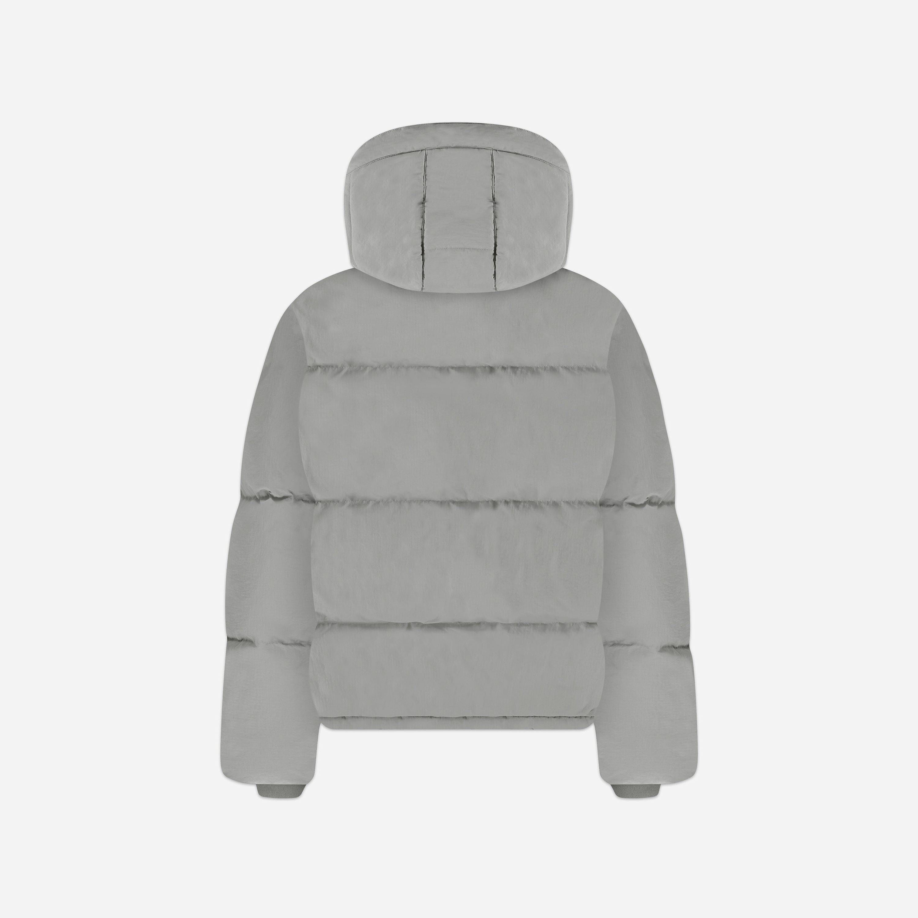 Light grey shop puffer jacket