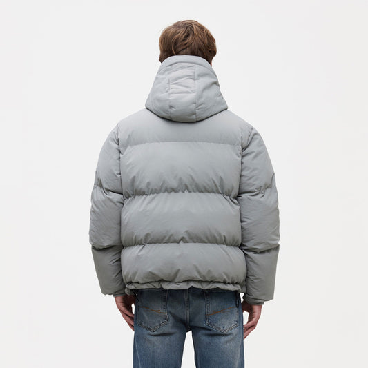 Signature Puffer Jacket | Grey