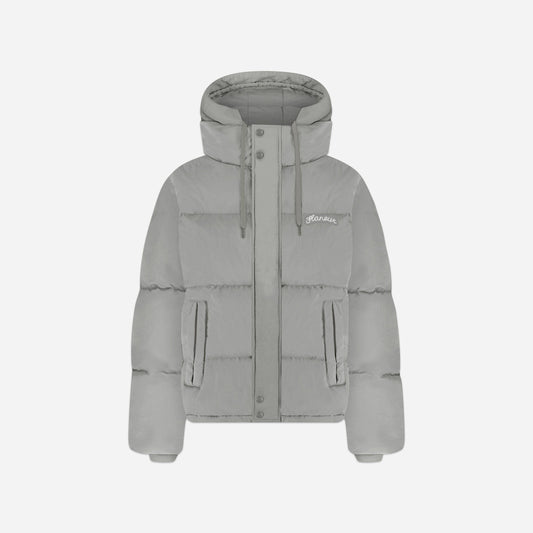 Signature Puffer Jacket | Grey