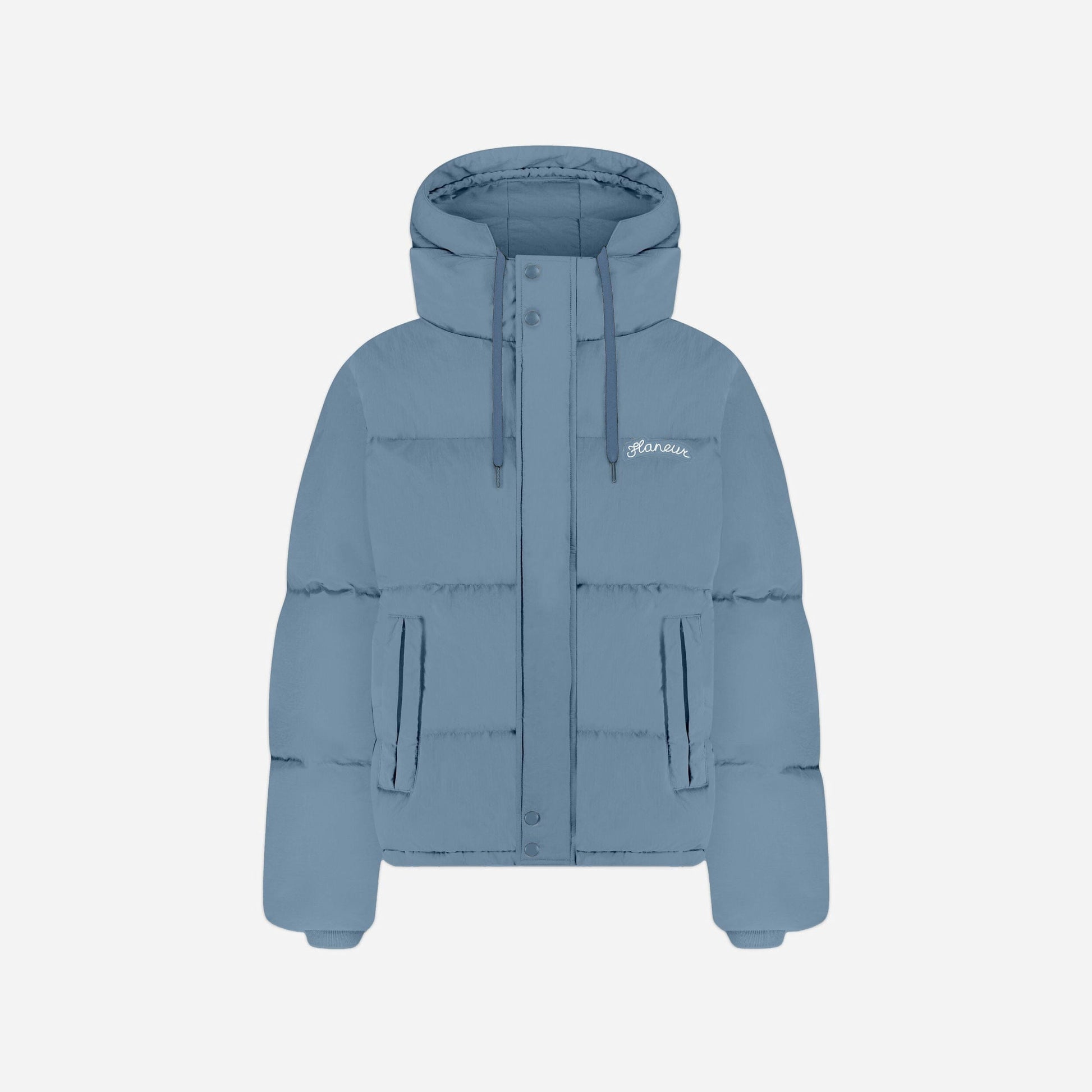 Signature Puffer Jacket | Light Blue
