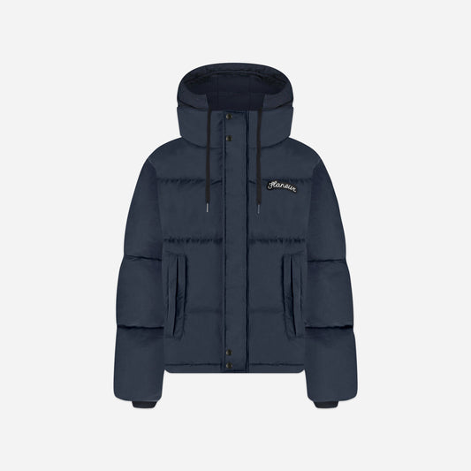 Signature Puffer Jacket Navy