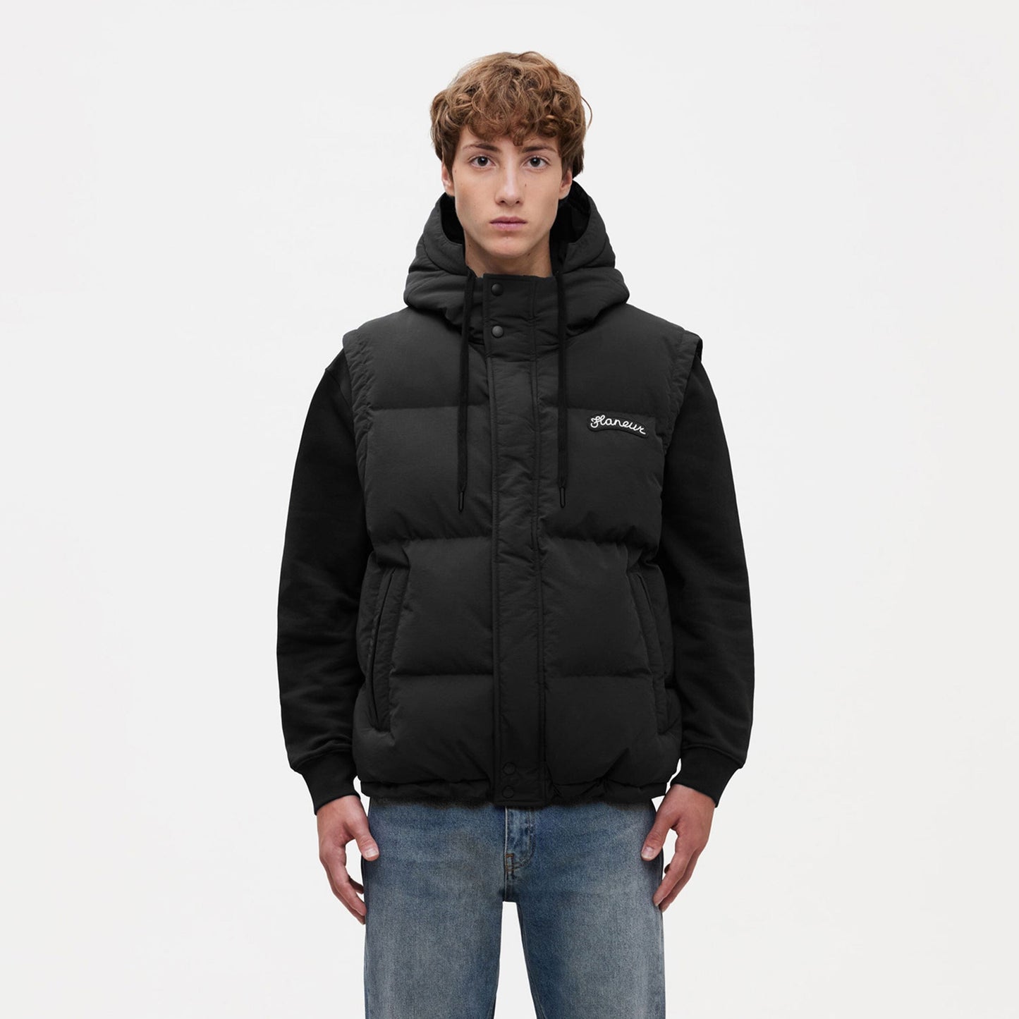 Signature Puffer Vest | Black