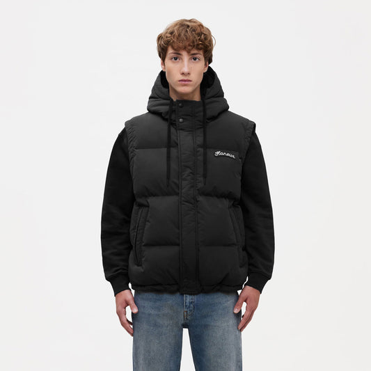 Signature Puffer Vest | Black