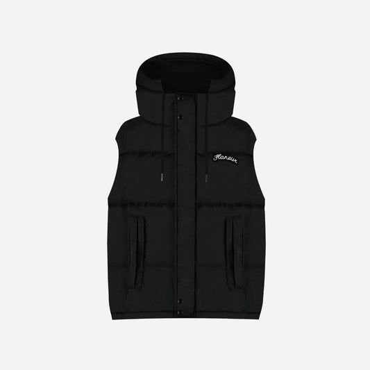 Signature Puffer Vest | Black