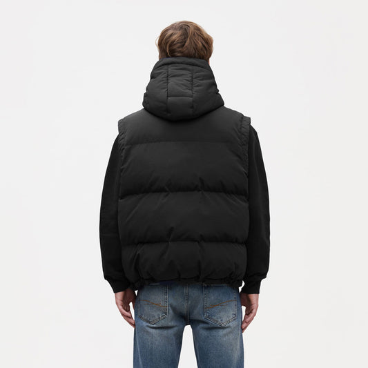 Signature Puffer Vest | Black