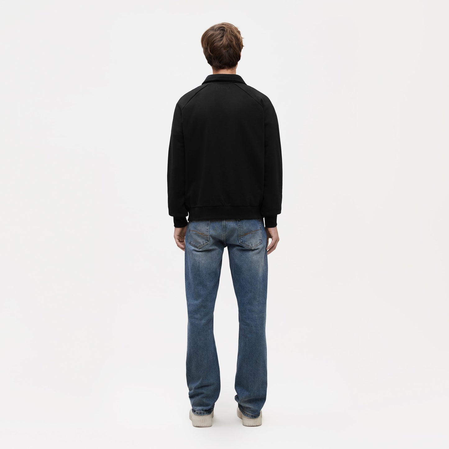 Signature Raglan Half Zip | Black