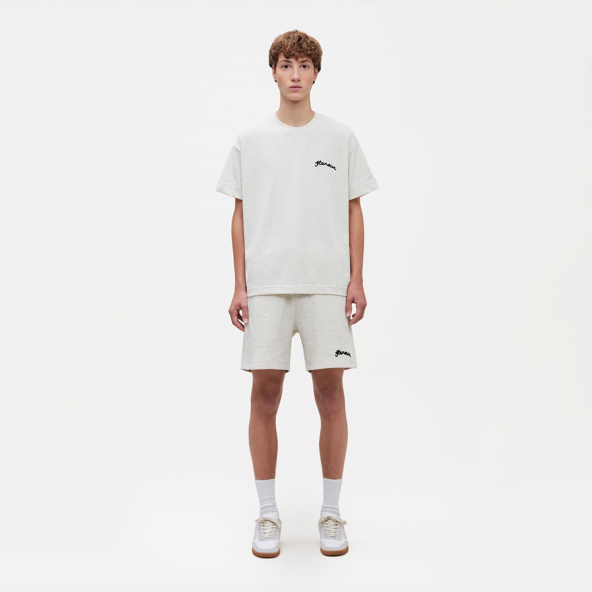 Signature Shorts | Heather Cool Grey