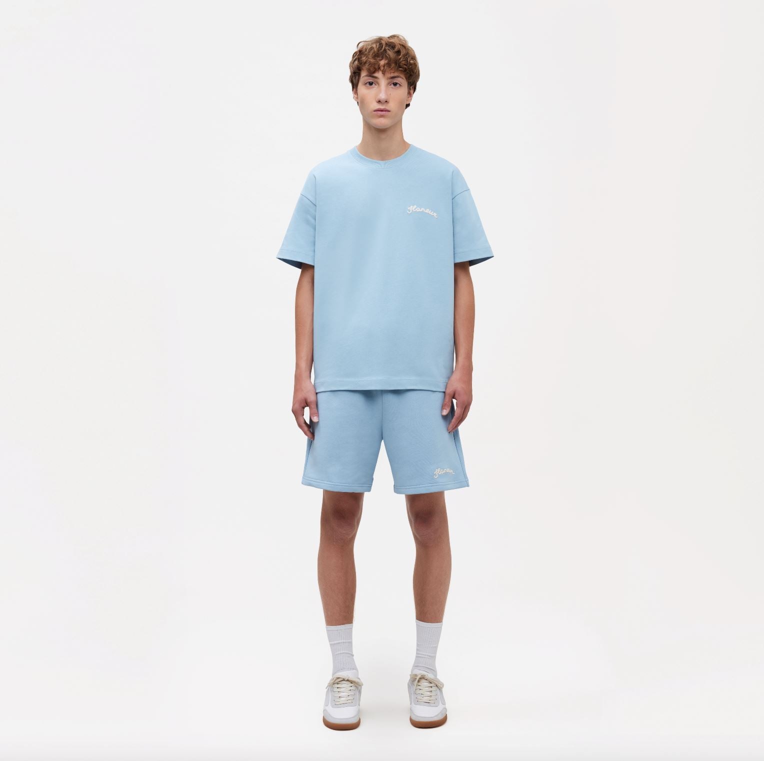 Signature Shorts Light Blue