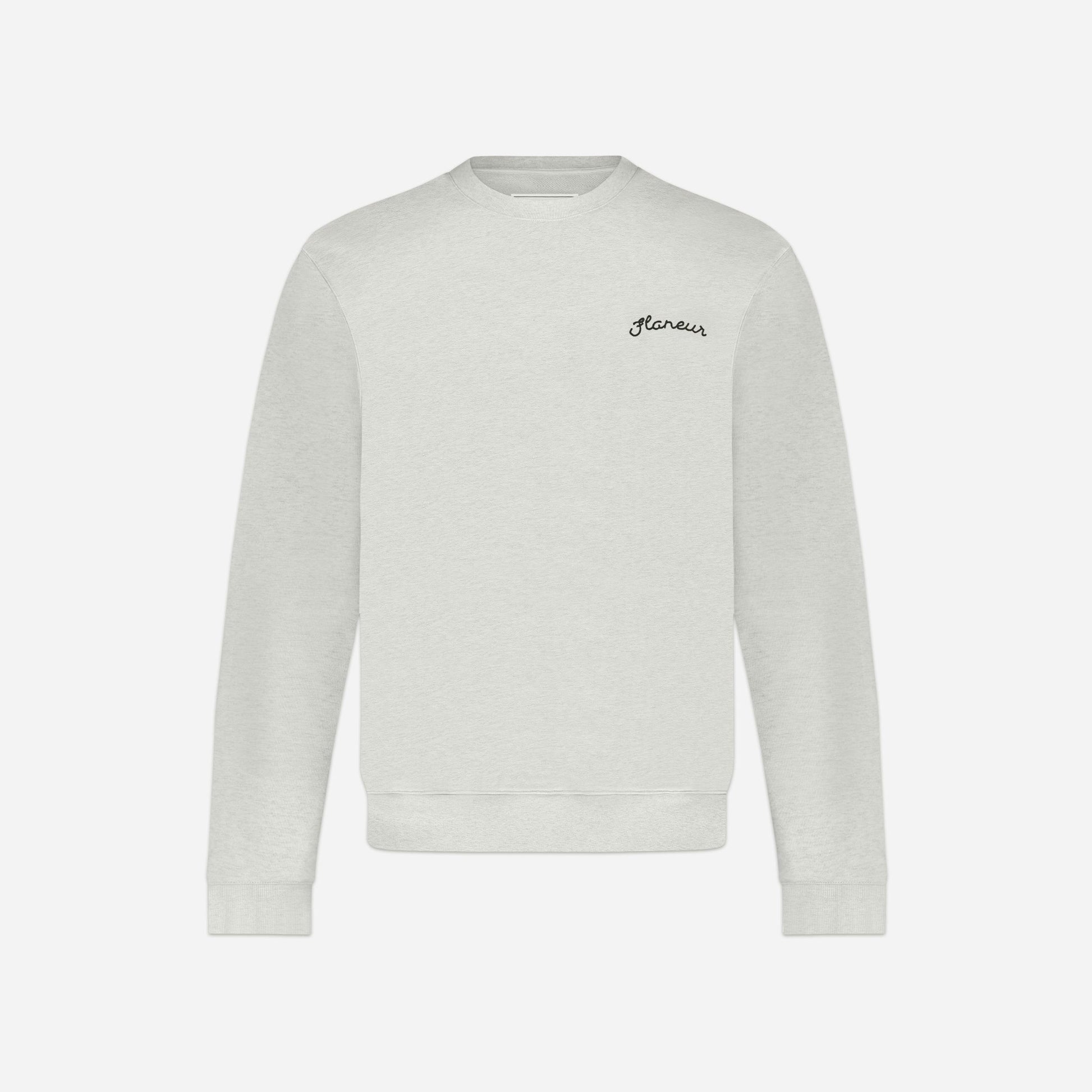 Signature Sweater | Heather Cool Grey