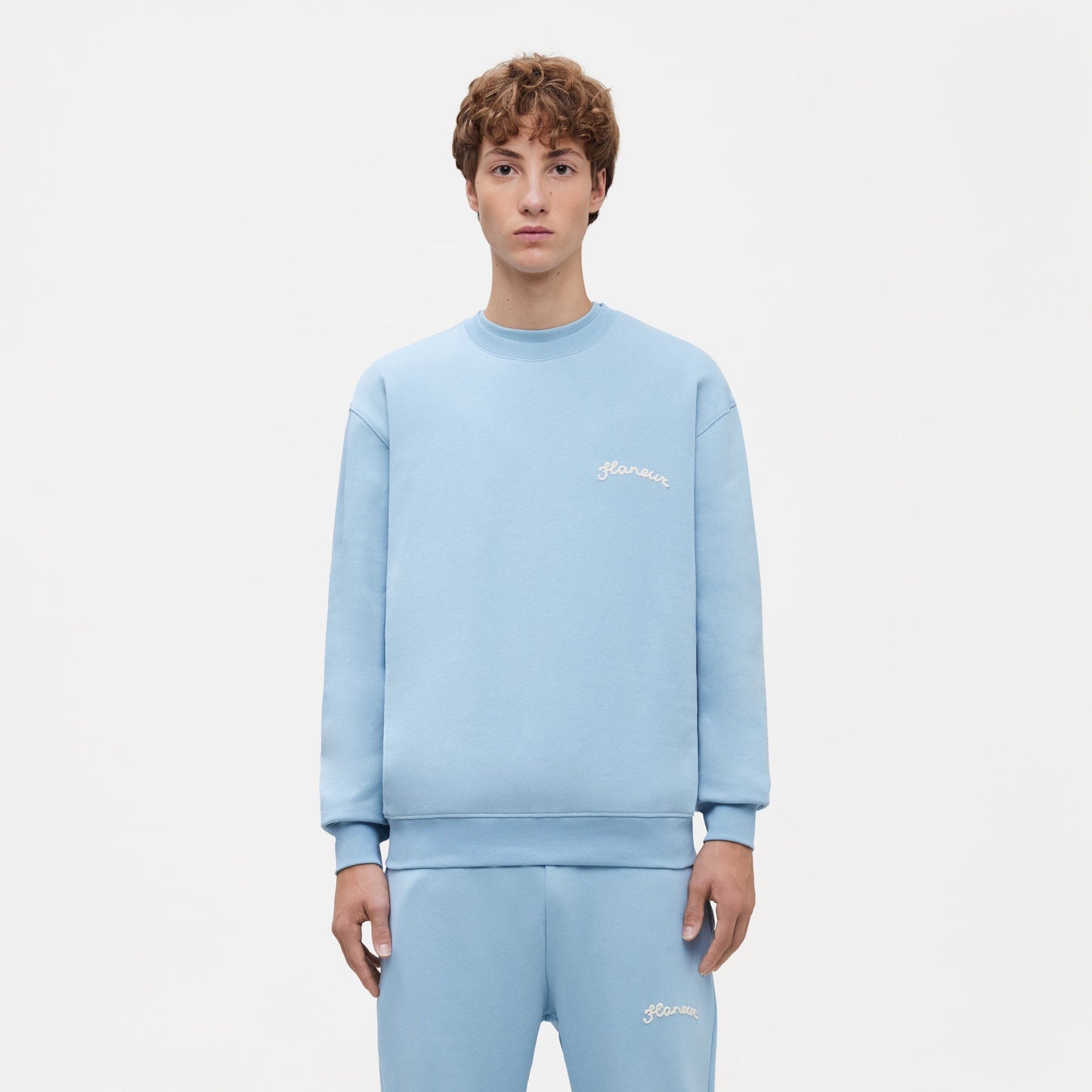 Signature Sweater Light Blue