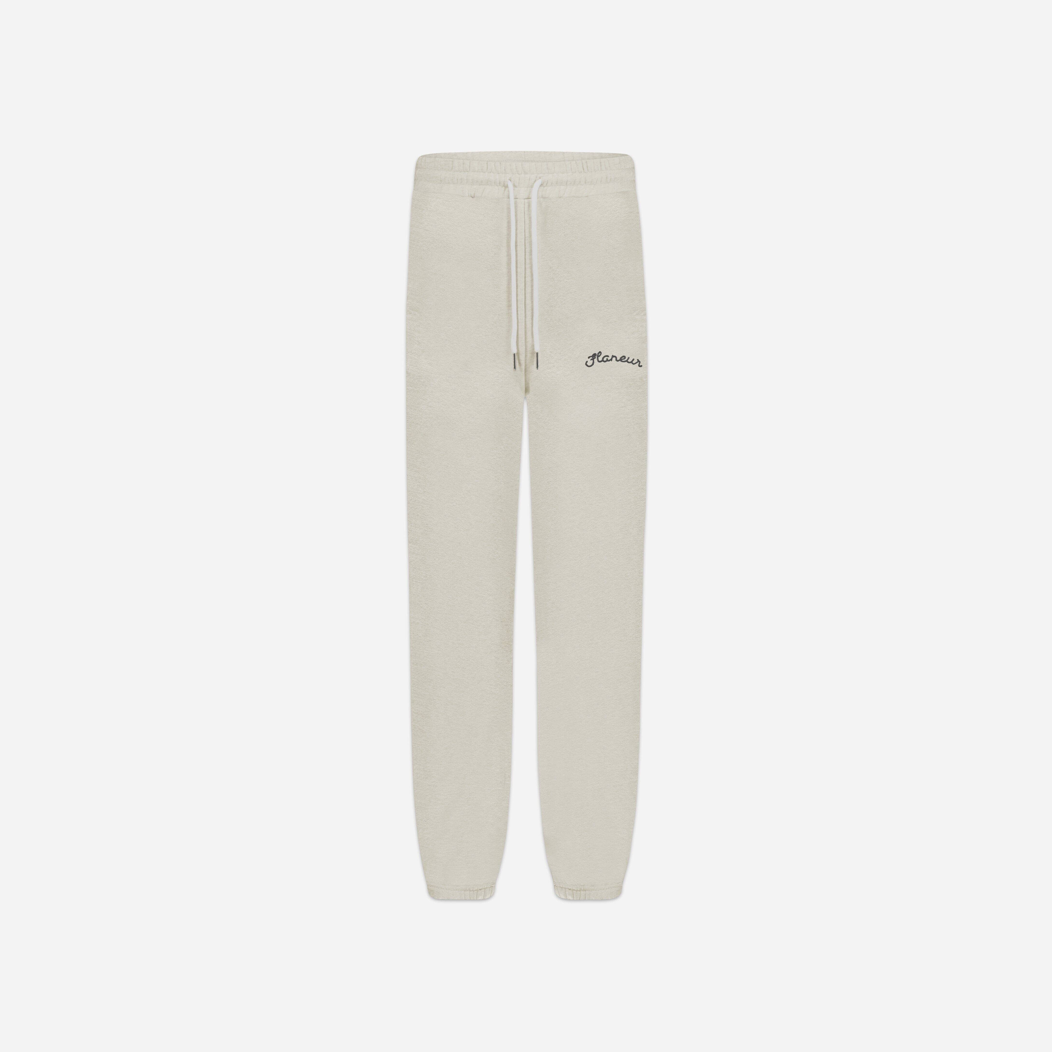 ★MUCENT★ Signature Heart Lettering Back Logo Sweatpants Un chrome-hearts-black-mongram-