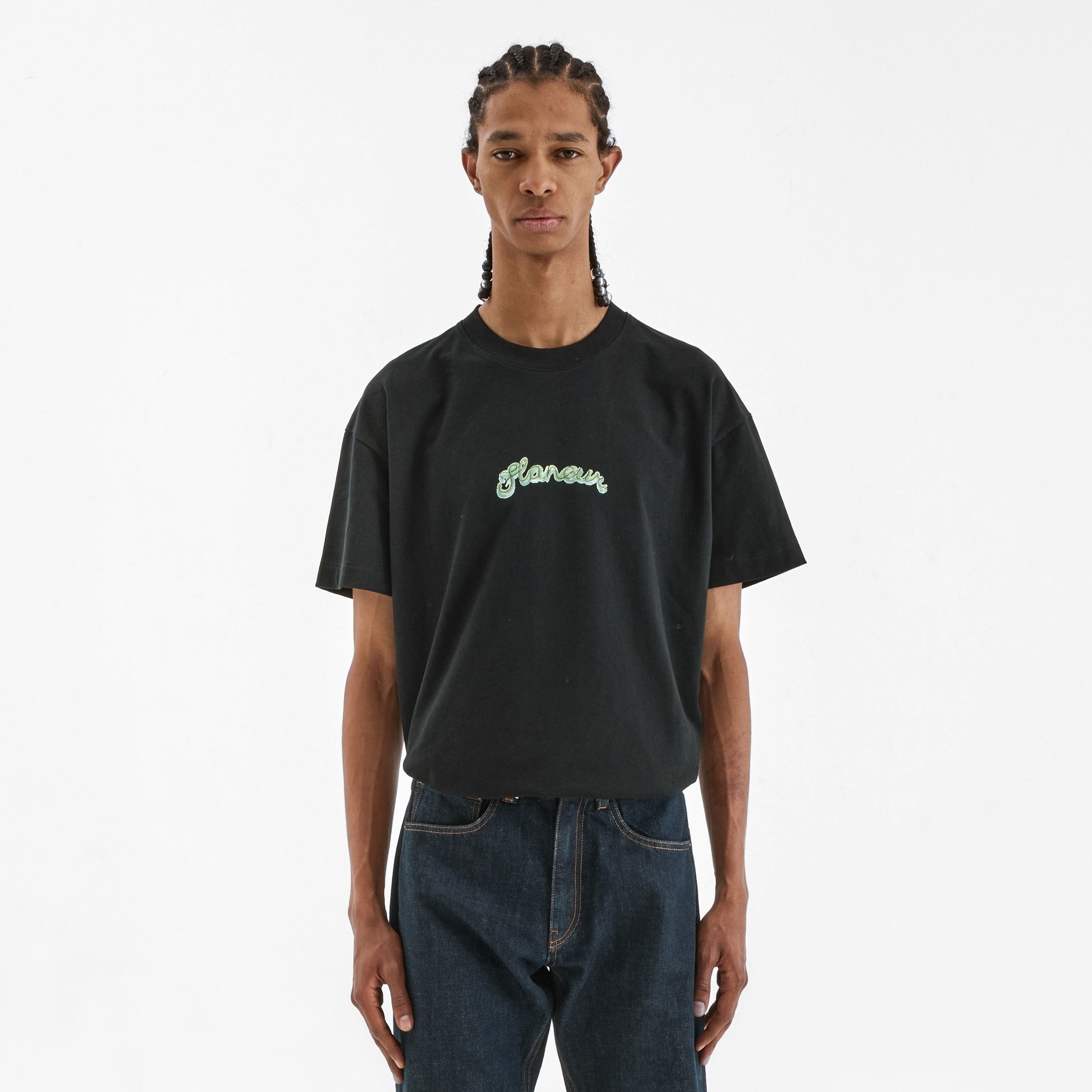Signature Watercolor T-Shirt | Black