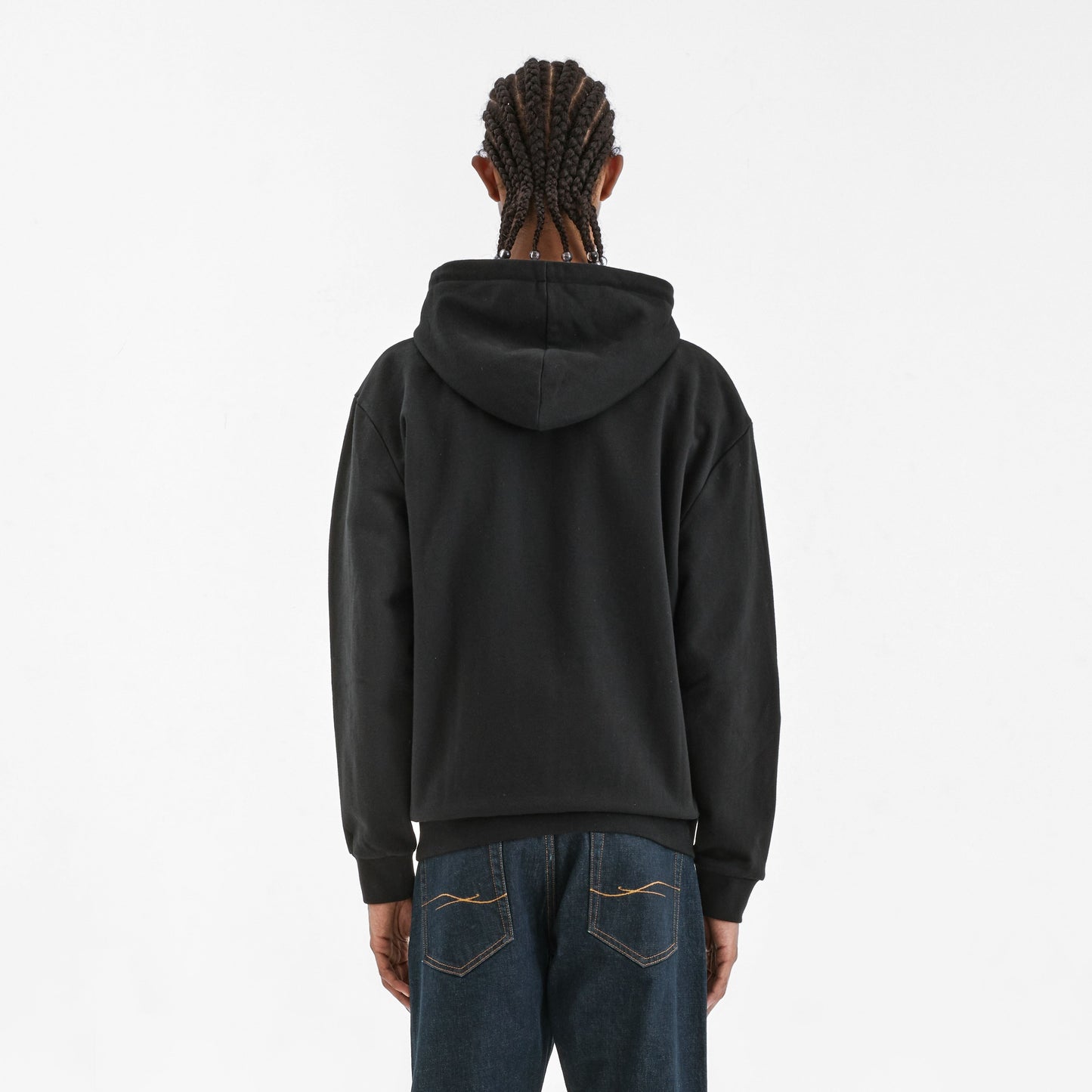 Signature Zip-Up Hoodie | Black