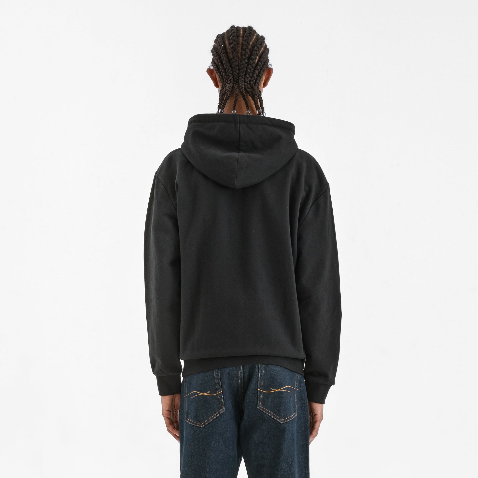 Signature Zip-Up Hoodie | Black