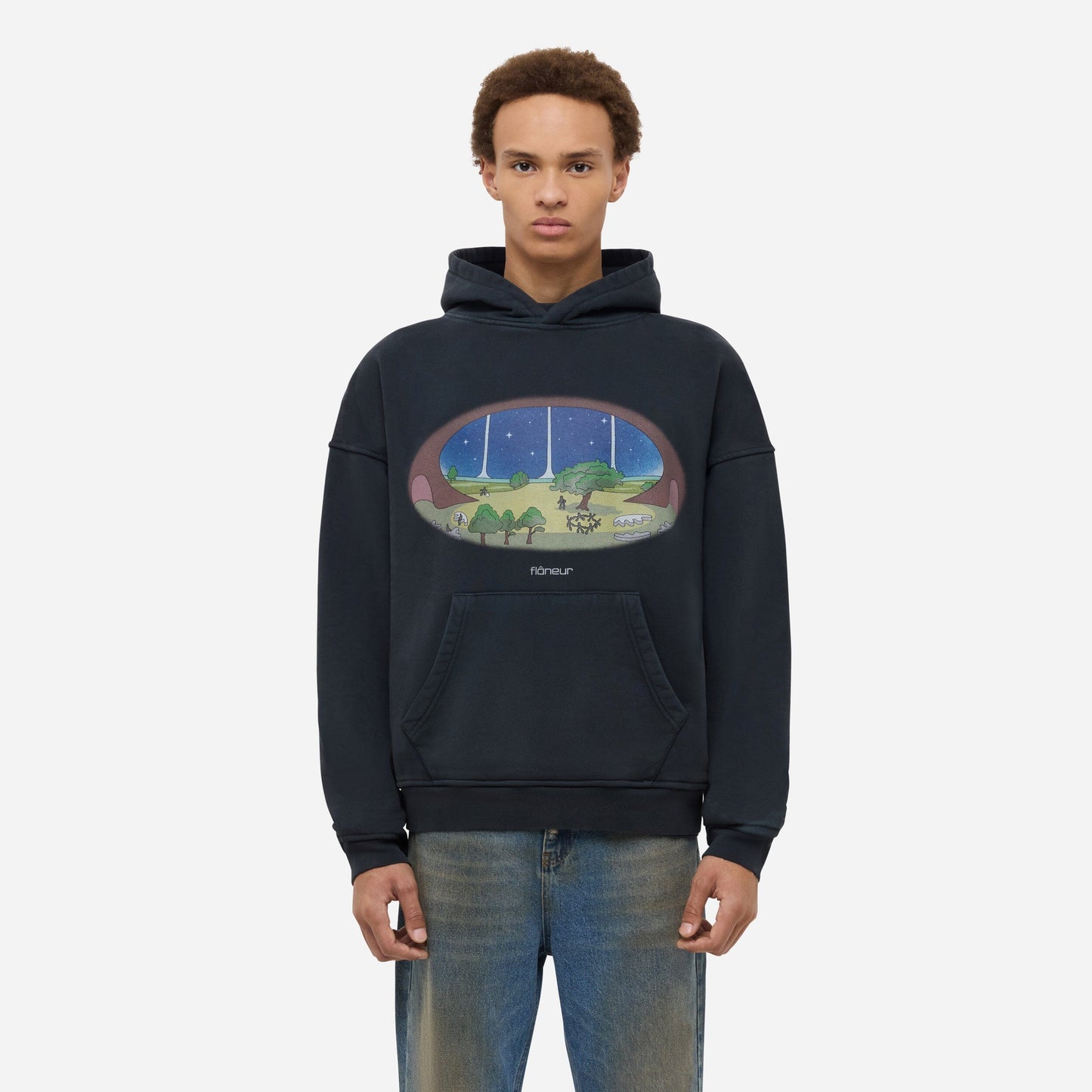 Stardome Hoodie (500GSM) | Black