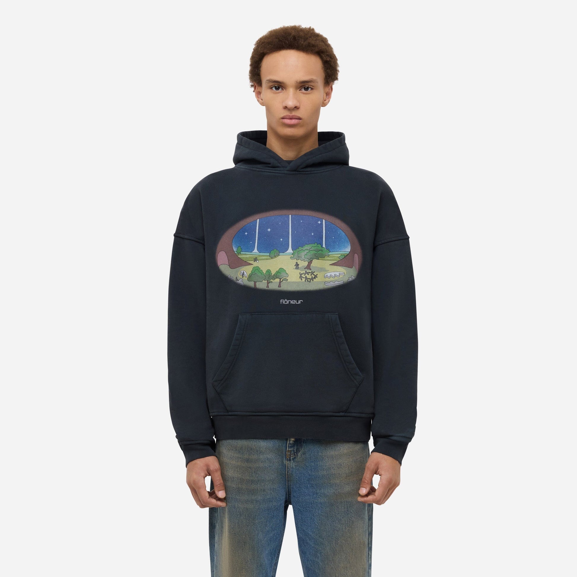 Stardome Hoodie (500GSM) | Black